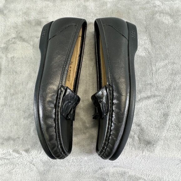 SAS Womens shoes size 7.5N Grey all day comfort loafers slip on - Picture 12 of 16
